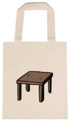  Óvodai jellel vászontáska 22x26, 3x0, 3cm méretben asztal jel