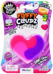 WeCool Toys Compound Kings Neon Fluffy Cloudz slime cu miros de nor - Inimă de bomboană (111643-2)