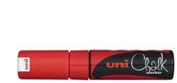 uni Krétamarker folyékony 8mm, Uni-Posca PWE-8K piros (2UPWE8KP) - cartridge