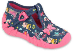 BEFADO 110P456 lányoknak kék papucs SUPER GIRL 25 110P456_25 (110P456_25)