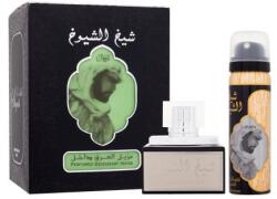 LATTAFA Sheikh Al Shuyukh ajándékszett: EDP 50 ml + dezodor 75 ml uniszex
