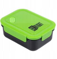  St. Right csatos uzsonnás doboz - Black & Green (692543)