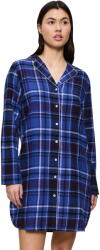 Triumph Cămașă de noapte cu nasturi TRIUMPH BOYFRIEND NDW 01 X CHECKS BLUE: 38 (10225061_M008 38)