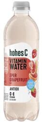 hohes C Ásványvíz szénsavmentes HOHES C Vitamin Antiox eper-grapefruit 10% 0, 5 L DRS (C68906) - robbitairodaszer