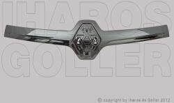 Renault Trafic 2014-2021 - Díszléc hűtőrácsra fényes fekete -19