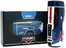 Leten SM Future Pro - hálózati lökő, nyögő, szorító, melegítő maszturbátor (kék) - sexshopcenter