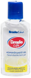 Bradochem Kéz- és bőrfertőtlenítő gél 50 ml Bradolife citrom - delfinbuvar