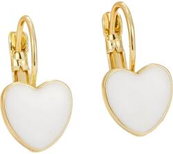 HARAHU EL-38305 fülbevaló - Arany / Fehér KP38305