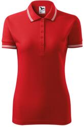 MALFINI Női galléros póló Urban - Piros | 2XL (2200717)