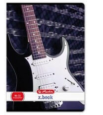 Herlitz A4 Hangjegyfüzet, A4/86-32, Gitár- Herlitz (H_2025_400200728_gitar)