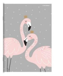 Hamelin kockás füzet, Flamingo (A4/87-32) (H_2025_400181775_fla)