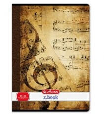 Herlitz A4 Hangjegyfüzet, A4/86-32, Barna - Herlitz (H_2025_400200728)