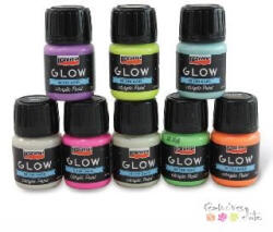  GLOW sötétben világító akrilfesték - lila