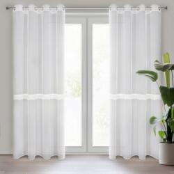 Takoy Perdea SOFI decorată cu o aplicație sub formă de volane cu dantelă 140 x 260 cm