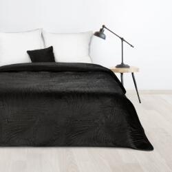 Takoy Cuvertură LUIZ 170x210 cm din catifea matlasată cu model de frunze de palmier DESIGN 91-HF-405328