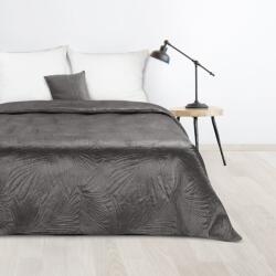 Takoy Cuvertură LUIZ 170x210 cm din catifea matlasată cu model de frunze de palmier DESIGN 91-HF-405331