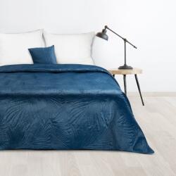 Takoy Cuvertură LUIZ 170x210 cm din catifea matlasată cu model de frunze de palmier DESIGN 91-HF-405334