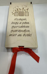 Pénzes jókívánság fa dobozban (FET12)