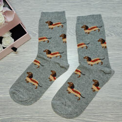 Yvonne Tacskó kutyás zokni 35-38 64666