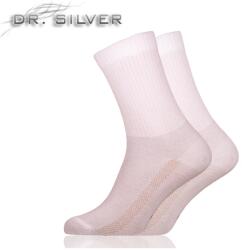 Herbert Dr. Silver Medical - Ezüstszálas, gumi nélküli zokni Fehér, 38-40 97255
