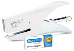 Rapesco Tűzőgép, kézi, 21/4, 12 lap, RAPESCO "SP-64", fehér (IR1381) - onlinepapirbolt