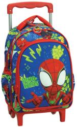  Pókember Spidey Dino-Webs gurulós ovis hátizsák, táska 30 cm (GIM33708072) - sandori