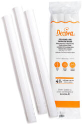 Decora Bastonase Plastic Tort Etajat, O 1.8 x L 30 cm, Set 4 Bucati (9260157) Tava