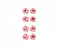 Decora Decor Zahar - Trandafiri Roz O 2 cm, 56 buc (500014)