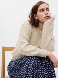 GAP Плетен къс пуловер GAP GAP | Byal | ЖЕНИ | XXS