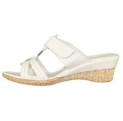 Nicolis Papuci dama, bej, casual, din piele naturala, cu platforma, Nicolis 60663-Bej (Marime: 36) (60663-Bej-36)