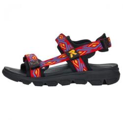 RIEKER Sandale dama, rosu, sport, din material textil, cu talpa joasa, Rieker V8402-33-Rosu (Marime: 40) (V8402-33-Rosu-40)