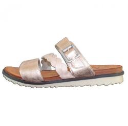 Remonte Papuci dama, roz, din piele naturala, cu talpa joasa, Remonte R2757-31-Roz (Marime: 37) (R2757-31-Roz-37)