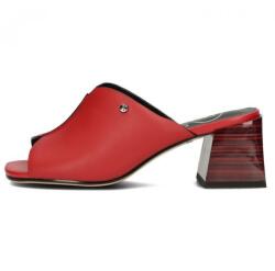 Filippo Papuci dama, rosu, eleganti, din piele naturala, cu toc, Filippo DK4424-23-RD-Rosu (Marime: 36) (DK4424-23-RD-Rosu-36)