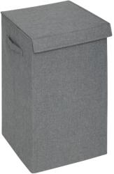 5five Simple Smart Cos rufe Concret Gri, poliester, 37 x 36.5 x H 60 cm, 74 litri, 2 compartimente