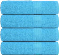 vidaXL Кърпи за баня FROGN 4 бр. Тюркоазени 100x150 см 360 г/м2 (136981)