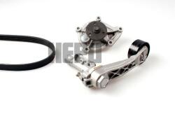 HEPU Pompa apa + Set curea transmisie cu caneluri HEPU PK04951 (PK04951)