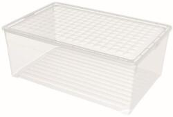 Keter textiltároló doboz 45 l - átlátszó (196065) - epenta
