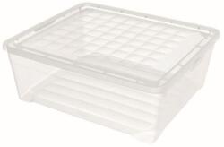Keter textiltároló doboz 10 l - átlátszó (196063) - epenta