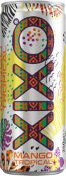 XIXO Mango Tropical mangó- és maracujaízű, szénsavas üdítőital cukrokkal és édesítőszerekkel 250 ml