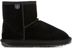 Emu Emu, Wallaby nyersbőr csizma, Fekete, 37 EU (T10103-BLACK-5)