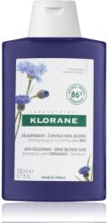 Klorane Cornflower Organic sampon semlegesíti a sárgás tónusokat 200 ml