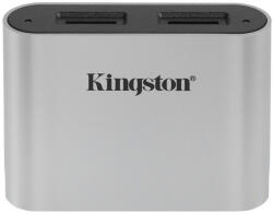 Kingston USB 3.2 Kártyaolvasó Kingston Workflow, 2 x microSD, Szürke WFS-SDC