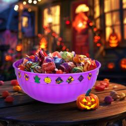 Family Kínálótál - lila - műanyag - 30 x 12 cm (56558B) - tipparuhaz