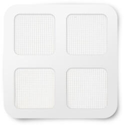 Delight Szúnyogháló javítófolt - 10 x 10 cm - fehér - 4 db / csomag (11610WH)