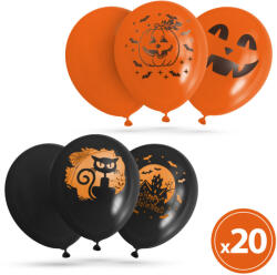 Family Halloween-i lufi szett - 6 féle - 20 db / csomag (58140)