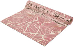 Family Collection Karácsonyi asztalterítő futó - rózsaszín / arany - 180 x 28 cm (58201A)