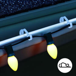 Family Collection Ereszcsatorna akasztó szett - átlátszó, dupla - 50 db / csomag (58944B) - tipparuhaz