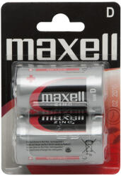 Maxell Góliát elem D R20 Zn 1, 5 V 2 db/bliszter (18713B)