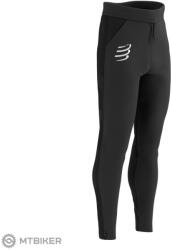 Compressport Hurricane Windproof Seamless leggins, fekete (M)
