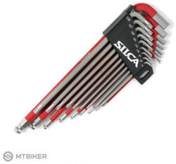 SILCA HX-TWO hatlapú és torx kulcskészlet tárral, 17 db
